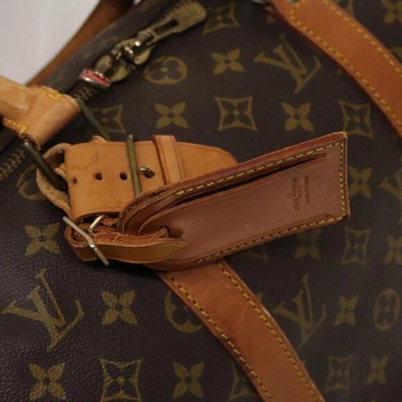 LOUIS VUITTON Monogram Keepall Bandouliere 50 Boston Bag M41416 LV Auth 132469 - Picture 12 of 16